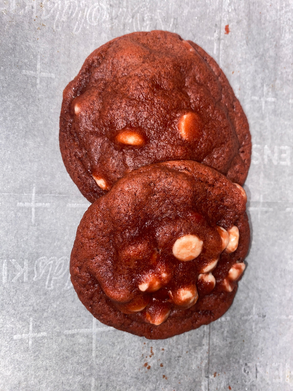 Red Velvet White Chocolate Cookie